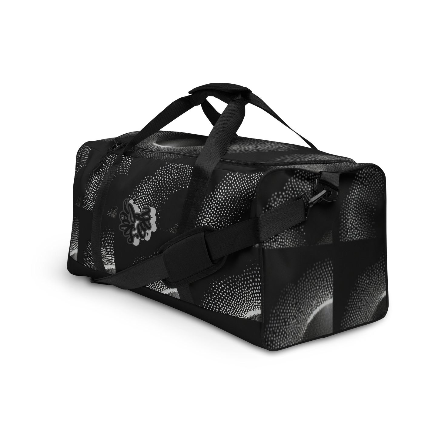 A fusion of durability, style, and practicality. The elegance of its art, makes it a statement piece beyond just a duffle bag. Crafted with meticulous attention to detail, ample interior space, adjustable padded straps and dual handles checks comfortability and convenience. Stability is guaranteed with T-piping. Elevate your travels with our Artisan Duffle Bag.