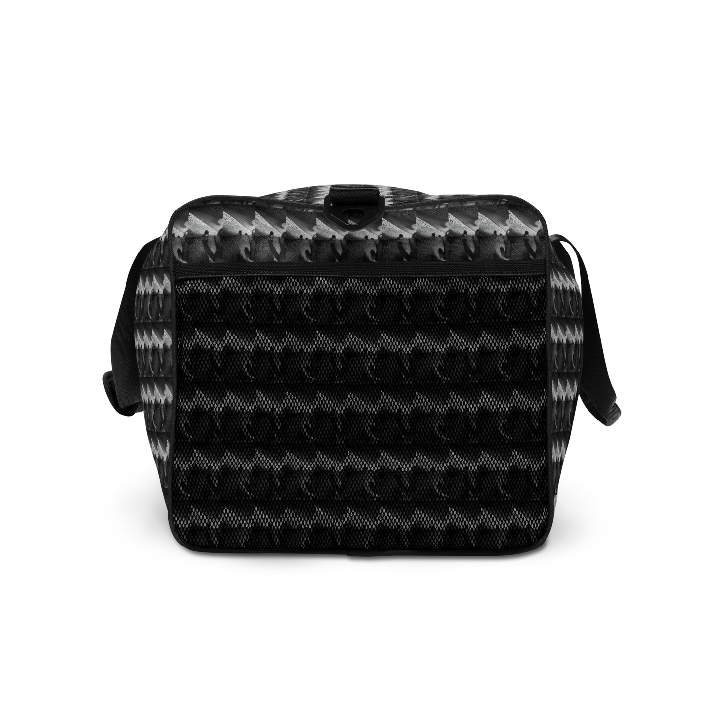 No matter where your adventures take you, beats.cali duffle bag ensures stability with T-piping, providing peace of mind as you navigate through bustling airports or busy city streets. Plus, with a mesh side pocket, accessing must-have items has never been more convenient. Elevate your travel experience with our Art-Inspired Duffle Bag—a perfect blend of durability, style, and functionality that's ready to accompany you on every journey.