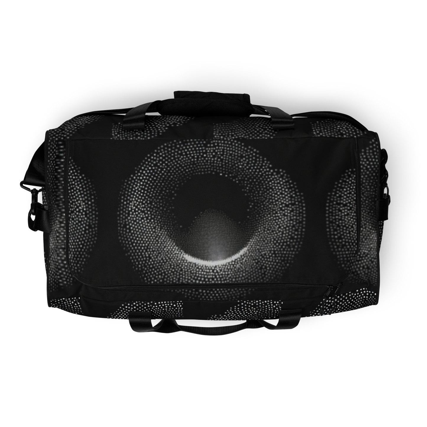 A fusion of durability, style, and practicality. The elegance of its art, makes it a statement piece beyond just a duffle bag. Crafted with meticulous attention to detail, ample interior space, adjustable padded straps and dual handles checks comfortability and convenience. Stability is guaranteed with T-piping. Elevate your travels with our Artisan Duffle Bag.