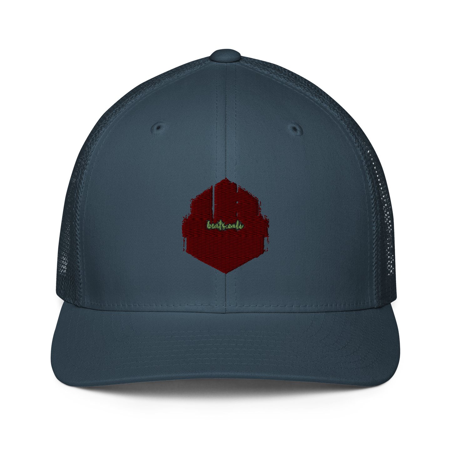 Closed-back trucker cap