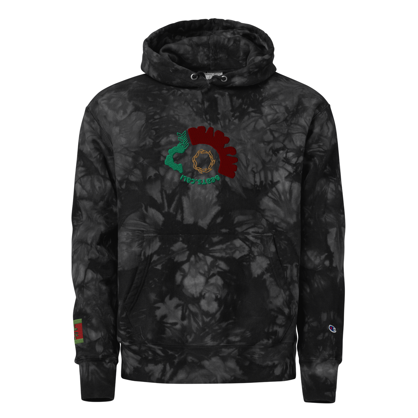 Unisex Champion tie-dye hoodie