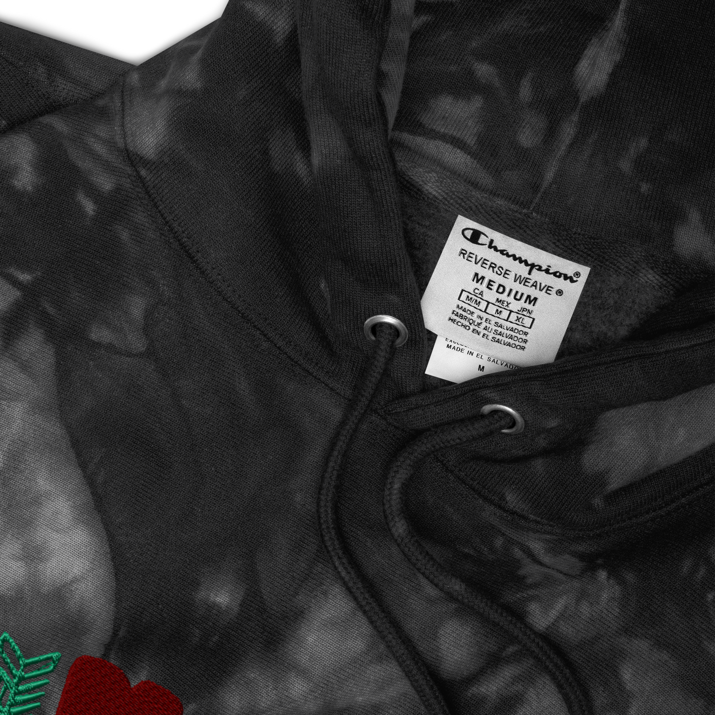 Unisex Champion tie-dye hoodie