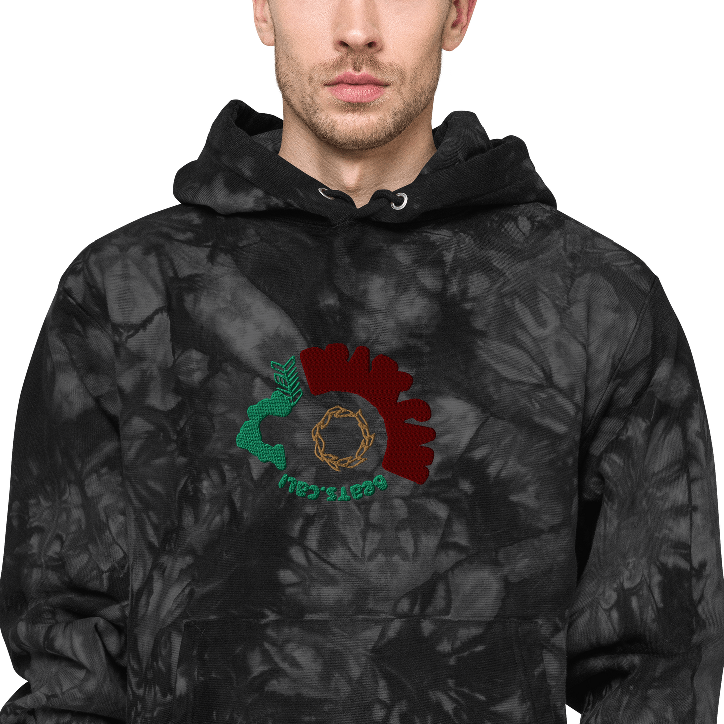 Unisex Champion tie-dye hoodie