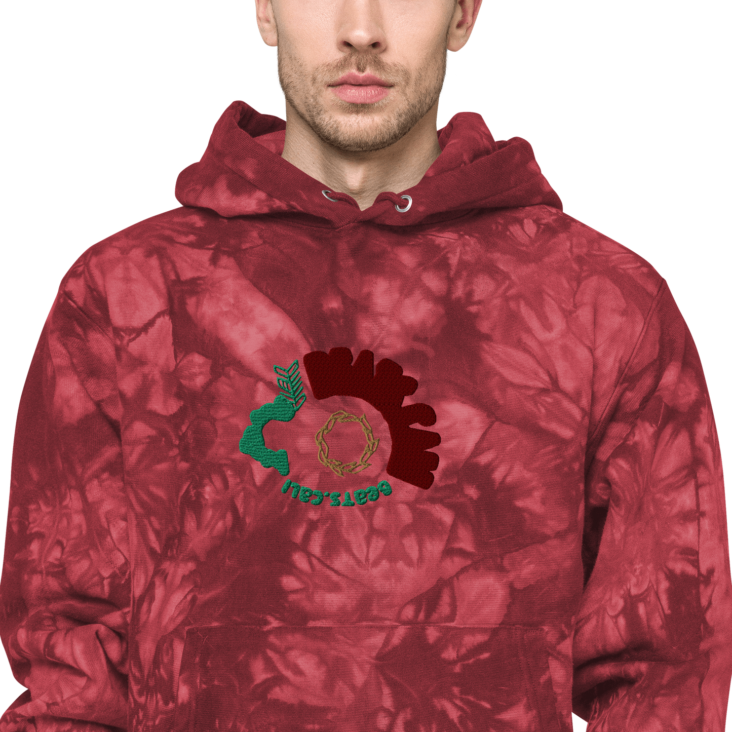 Unisex Champion tie-dye hoodie