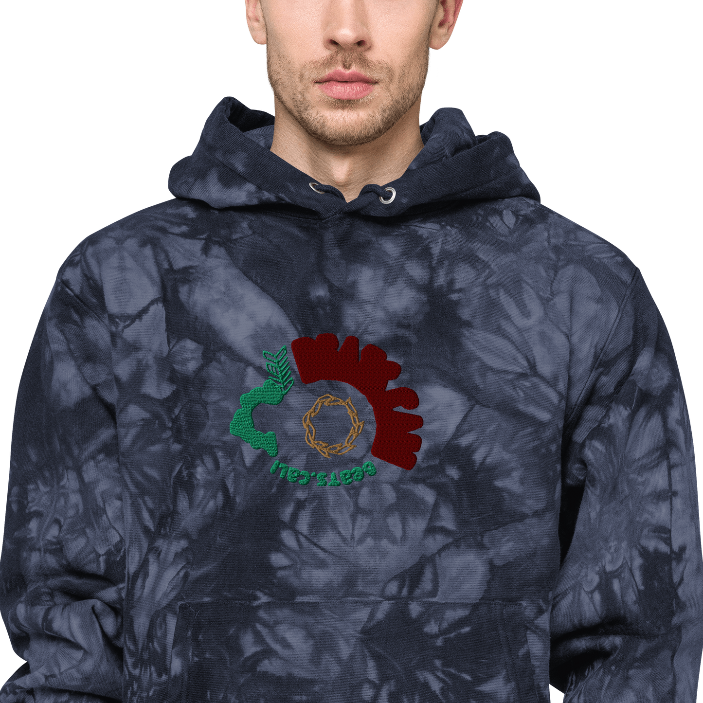 Unisex Champion tie-dye hoodie
