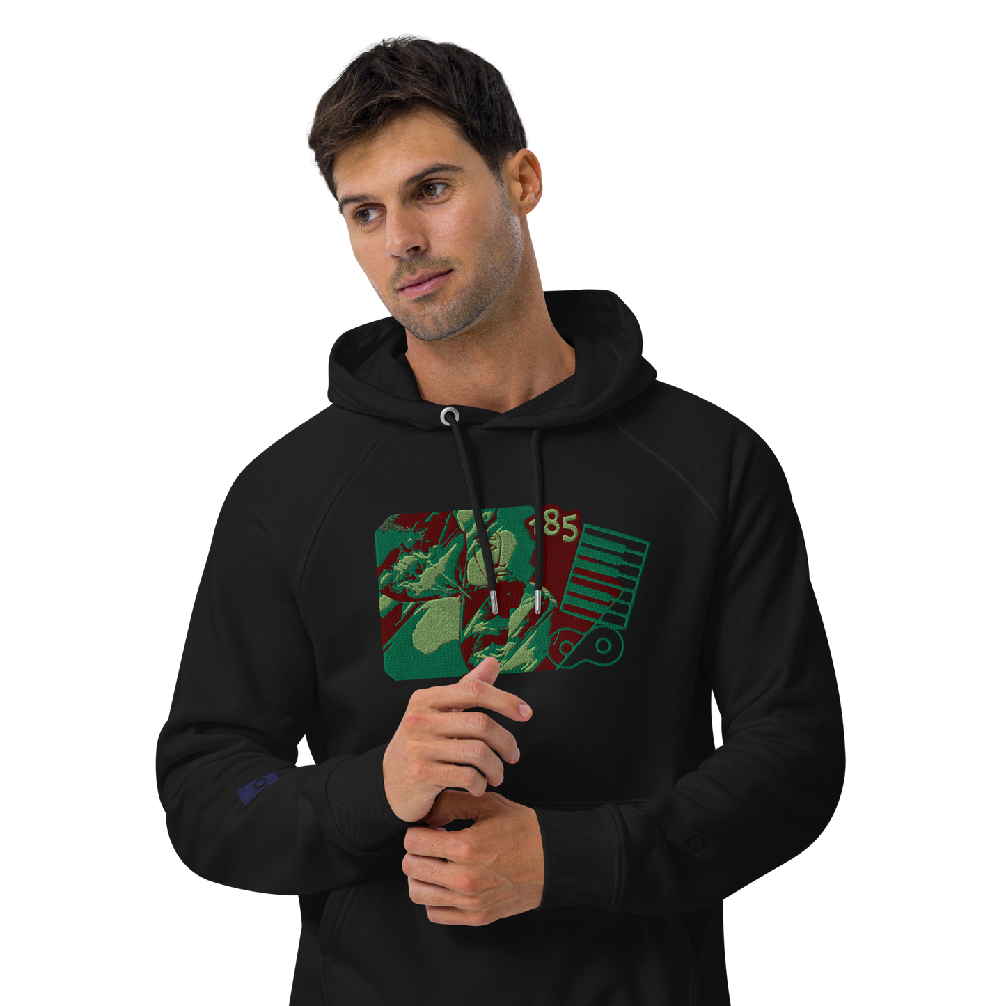 Unisex raglan hoodie