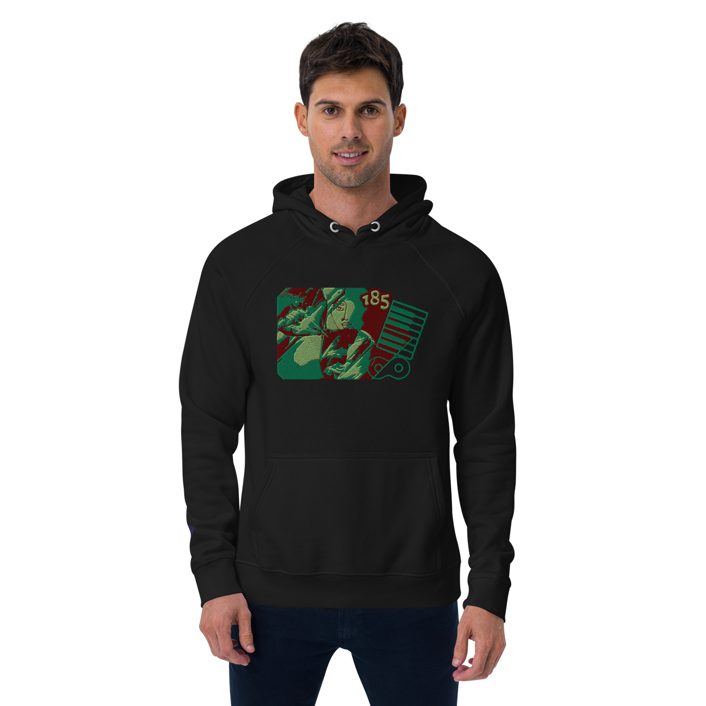 Unisex raglan hoodie