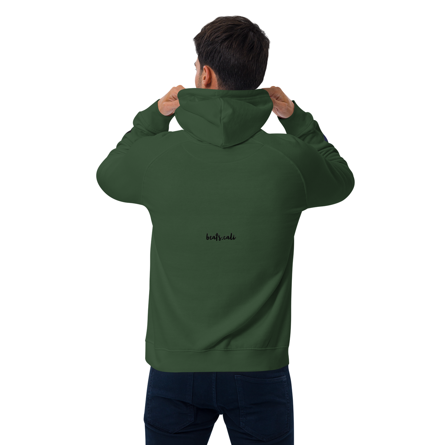 Unisex raglan hoodie