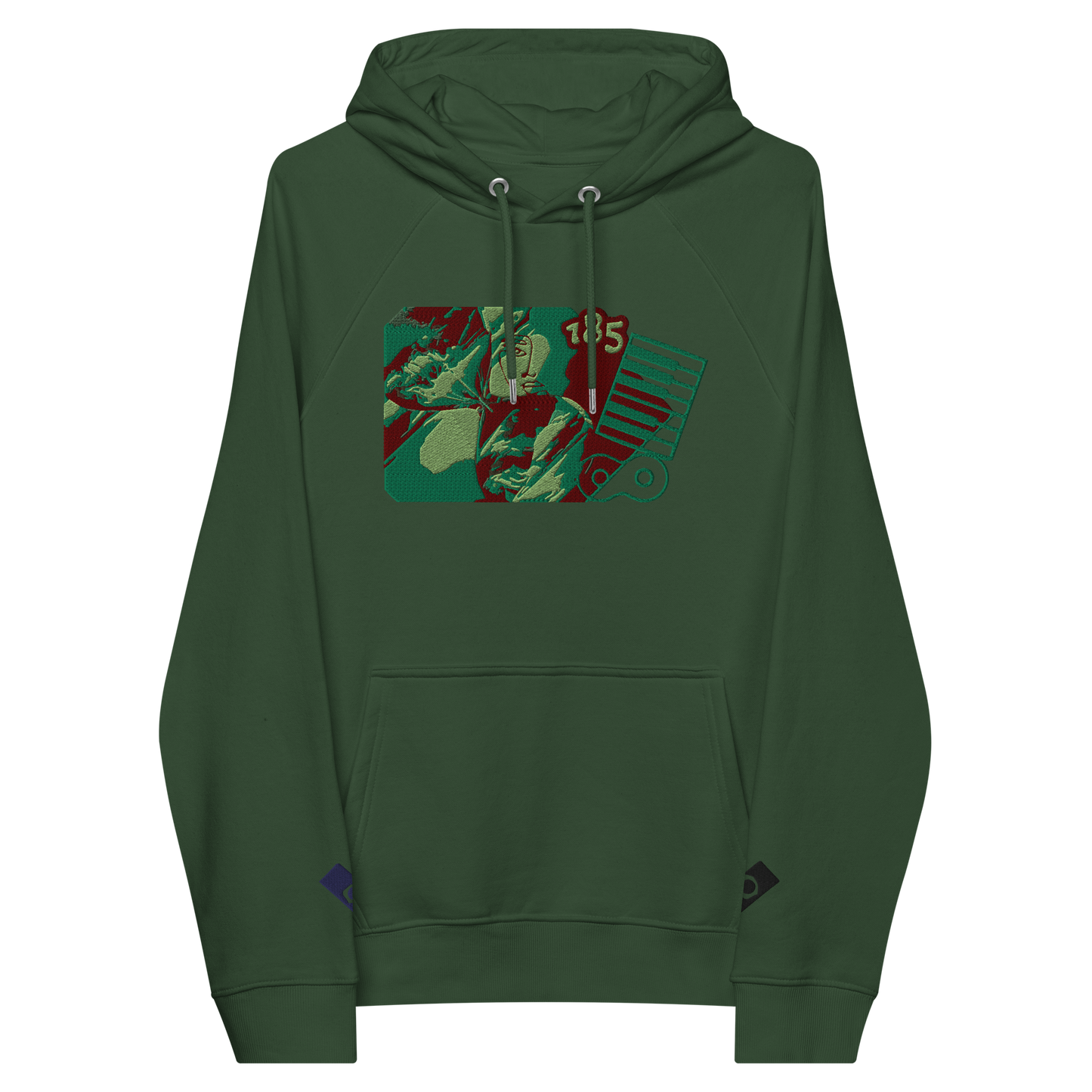 Unisex raglan hoodie