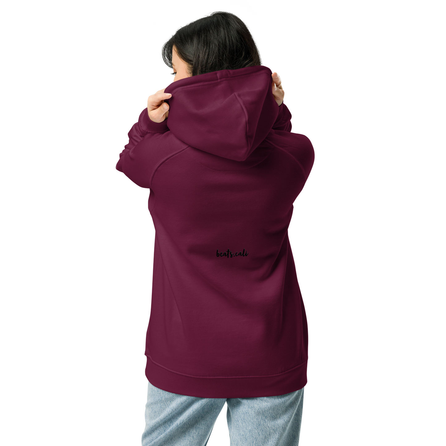 Unisex raglan hoodie