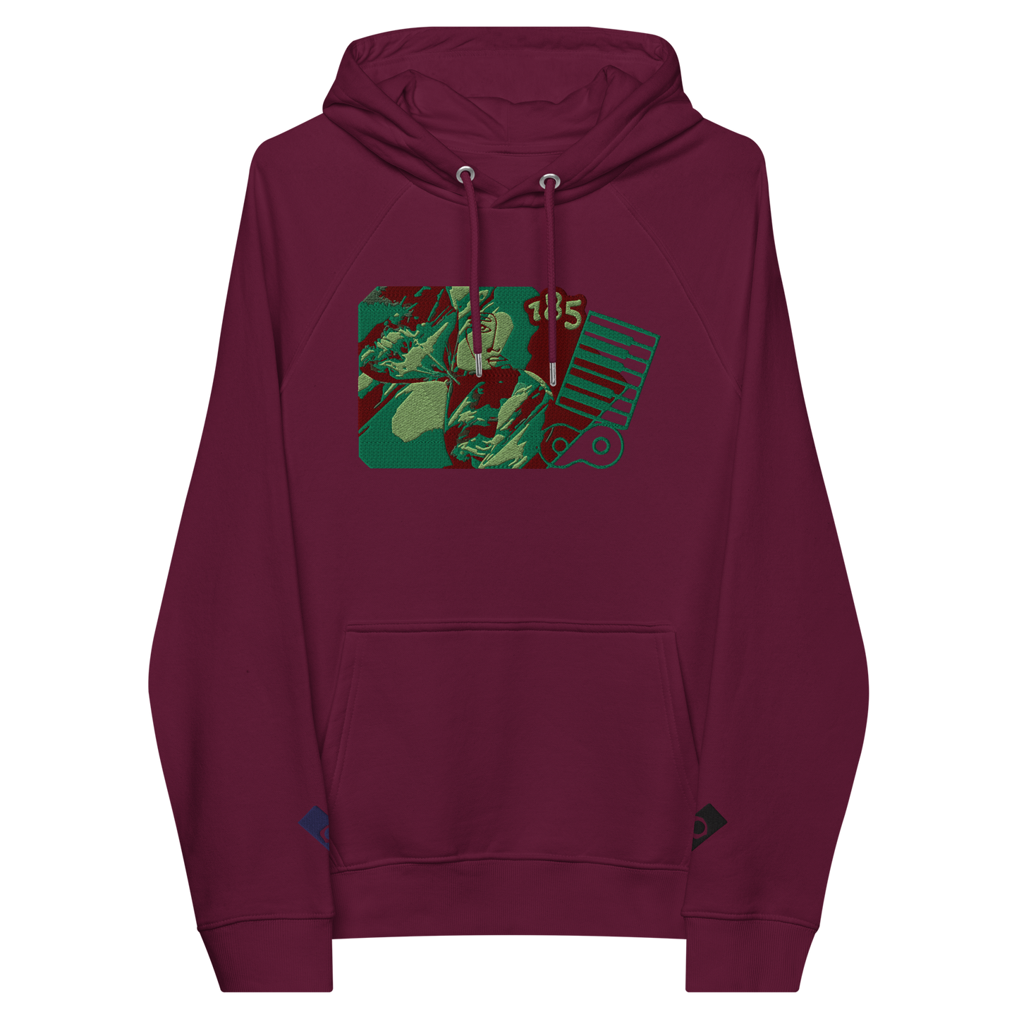 Unisex raglan hoodie