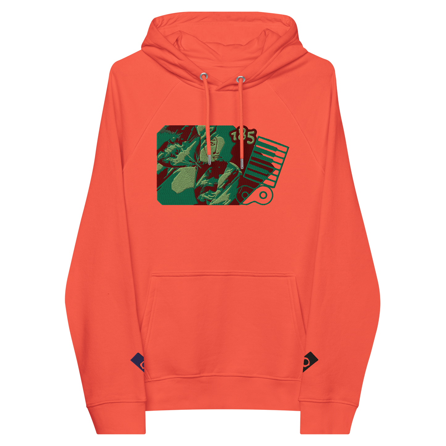 Unisex raglan hoodie