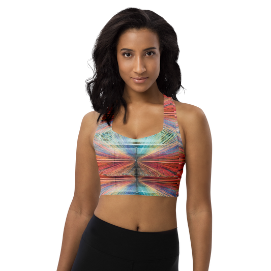 Longline sports bra