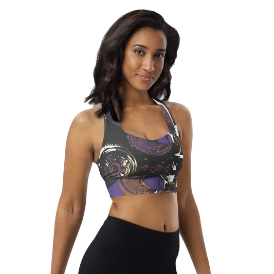 Longline sports bra