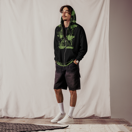 Unisex zip hoodie