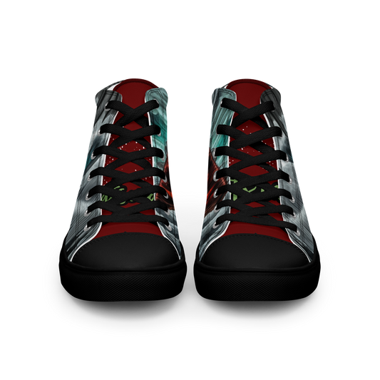Men’s high top canvas shoes