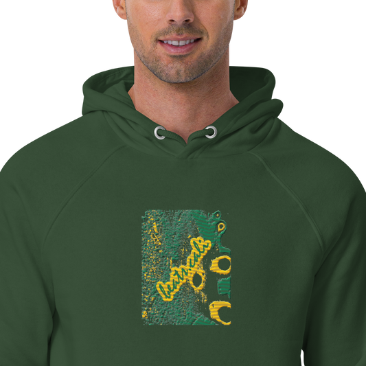 Unisex raglan hoodie