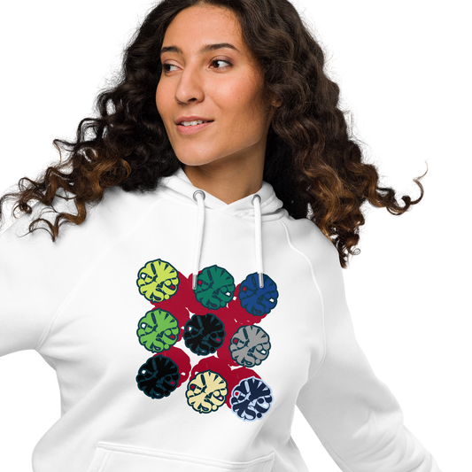 Unisex raglan hoodie