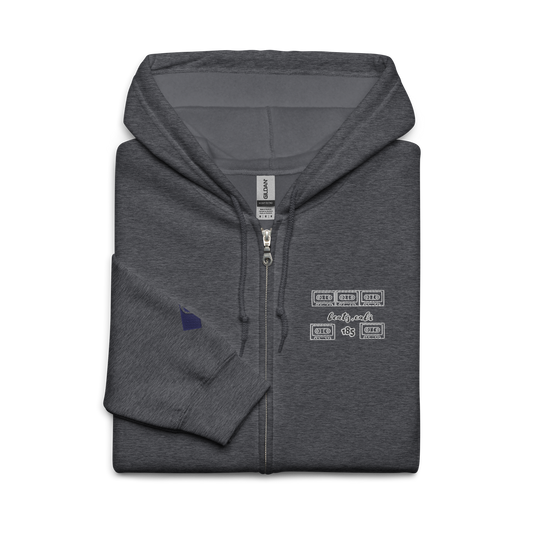 Unisex heavy blend zip hoodie