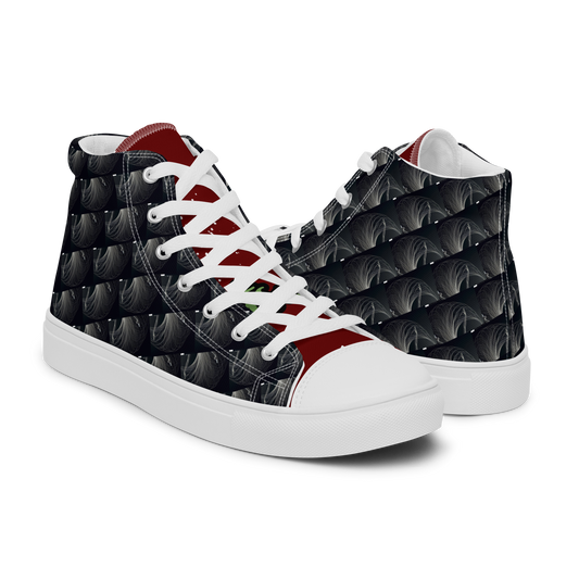 Women’s high top canvas shoes